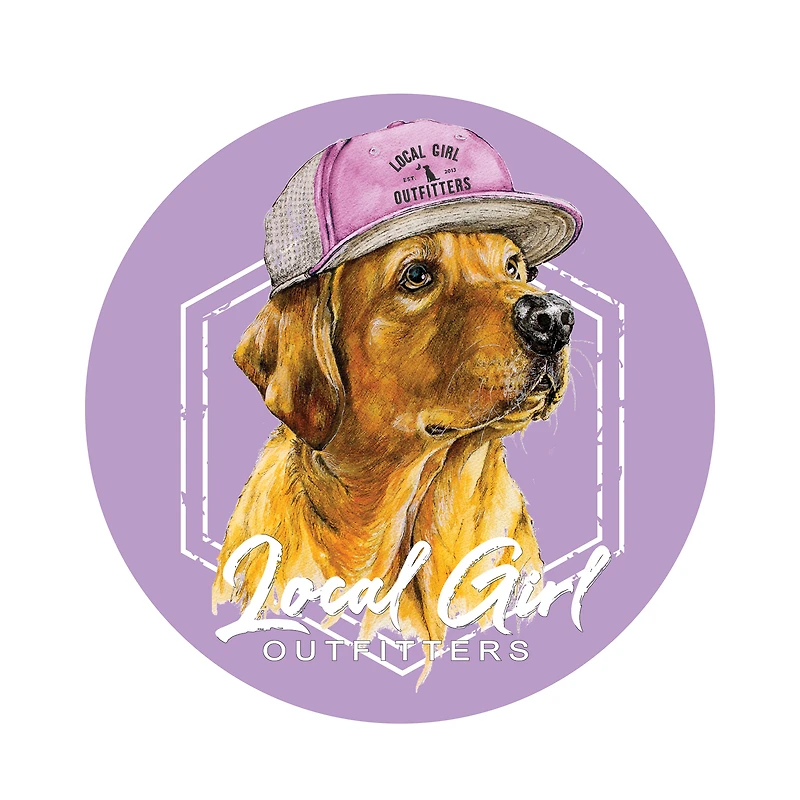 Dog Hat Decal