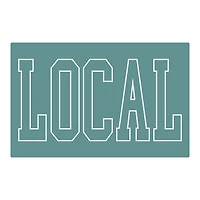 Teal Local Decal