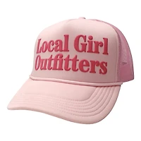 Women's Pink on Pink Rope Trucker Hat