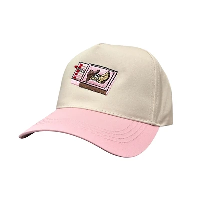 Cowgirl Boot Matchbox Hat in Pink
