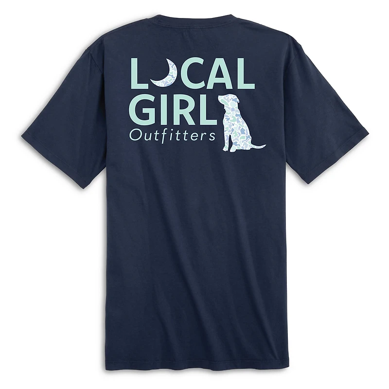 Local Girl Moon Short Sleeve T-Shirt