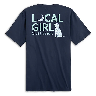 Local Girl Moon Short Sleeve T-Shirt