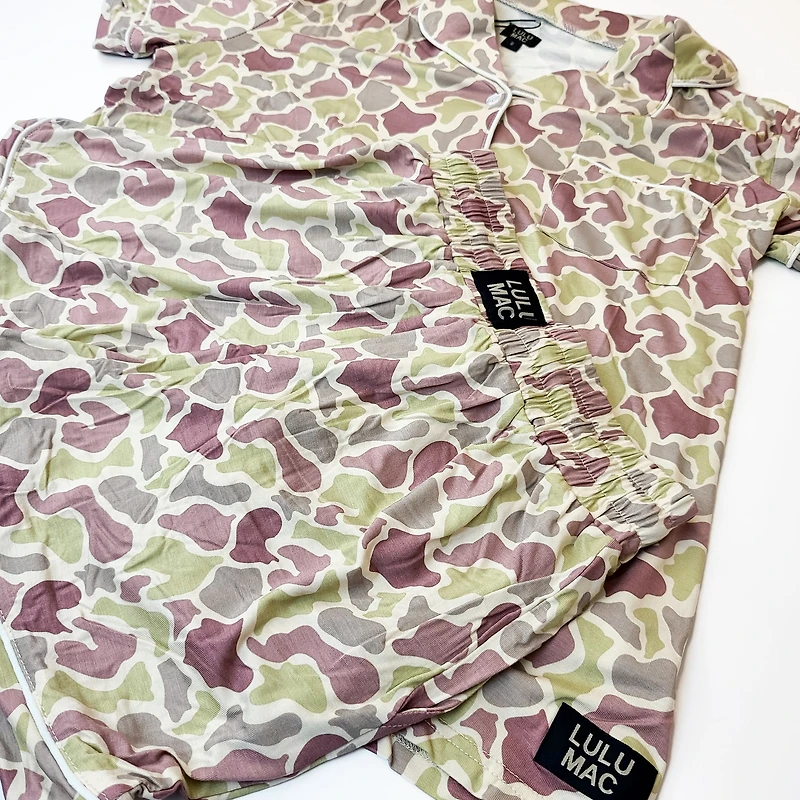 Lulu Mac Camo Pajama Set