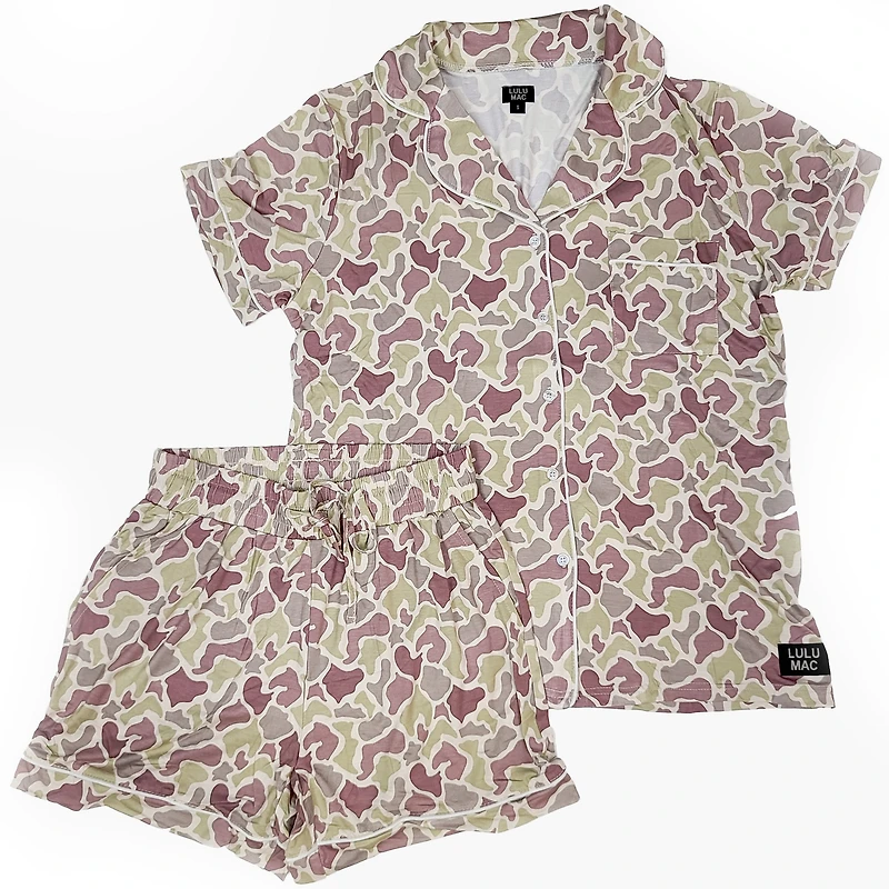 Lulu Mac Camo Pajama Set