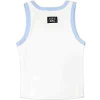 Lulu Mac Logo Tank Top Light Blue