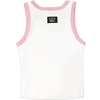 Lulu Mac Logo Tank Top Light Pink