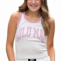 Lulu Mac Logo Tank Top Light Pink