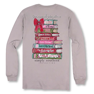 Stacked Books Long Sleeve T-Shirt