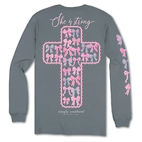 She Is Strong Long Sleeve T-Shirt