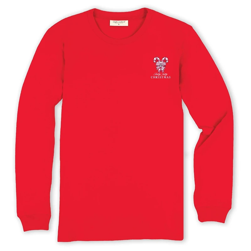 Bow Christmas Tree Long Sleeve T-Shirt