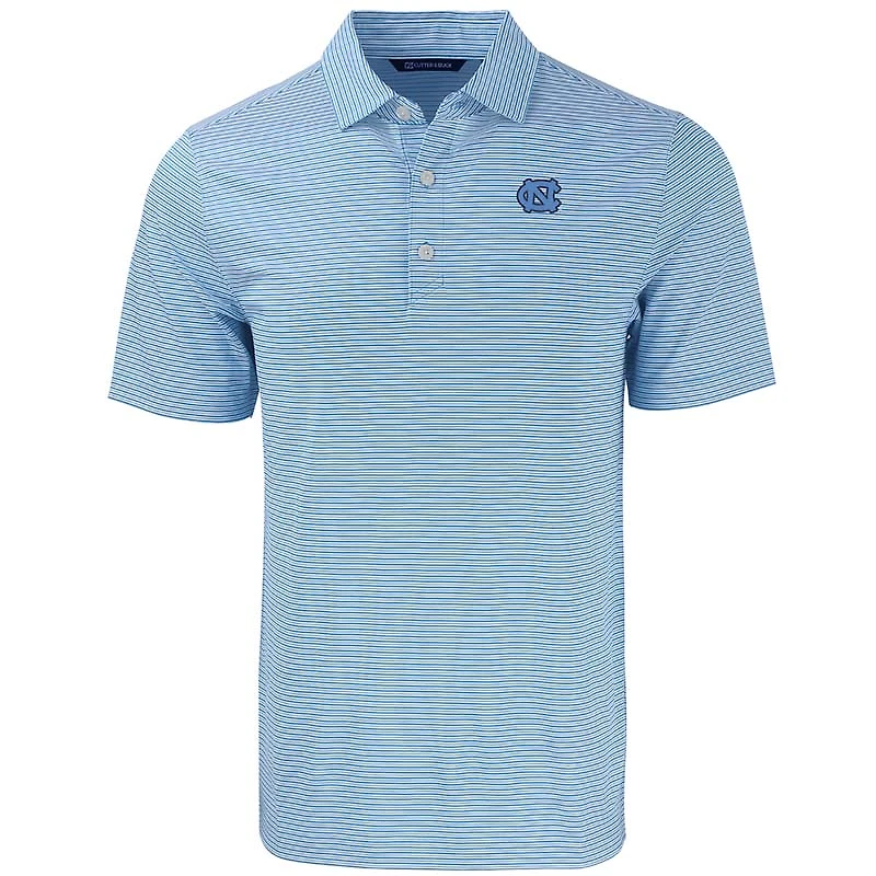UNC Double Stripe Stretch Polo