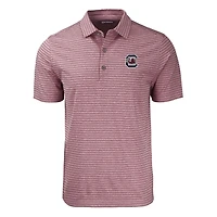 USC Heather Stripe Short Sleeve Polo