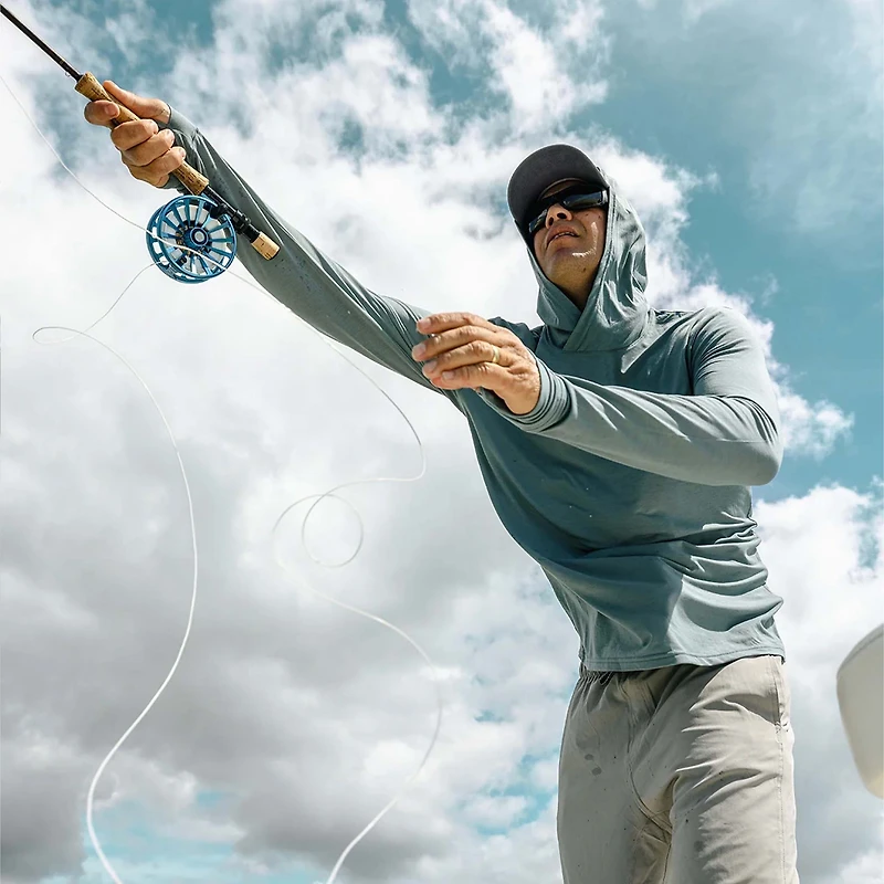 Long Sleeve Elevate Lightweight Hoodie Desert Sage