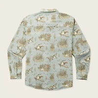 Men's Fireside Button-Down Overshirt Smoke