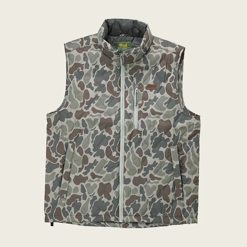 Men's Barnwell Vest Dark Green Mallard Camo