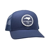 North Carolina Mesh Back Trucker Hat in Navy