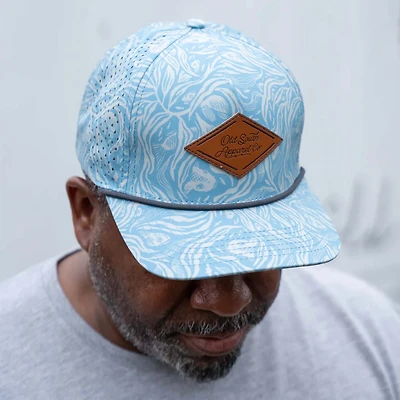 Beneath The Tide Leather Trucker Hat