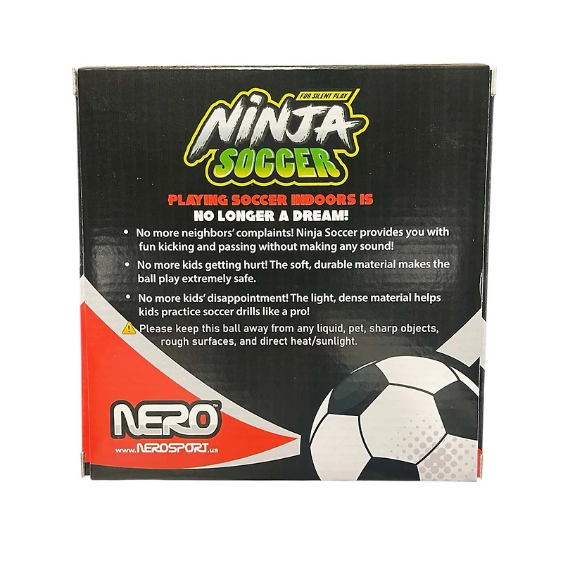 Ninja Silent Soccer Ball