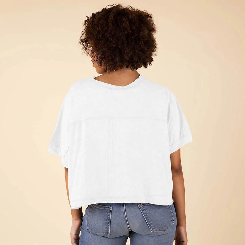 Boxy Pocket Short Sleeve Crop Top