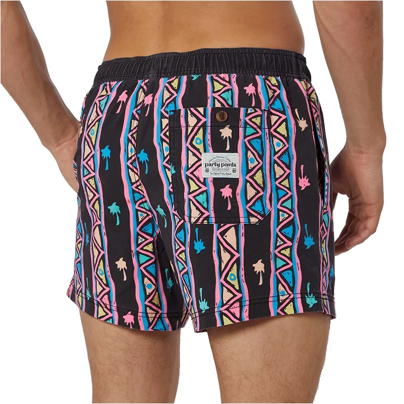 Upward Palm Party 5 Inch Swim Shorts