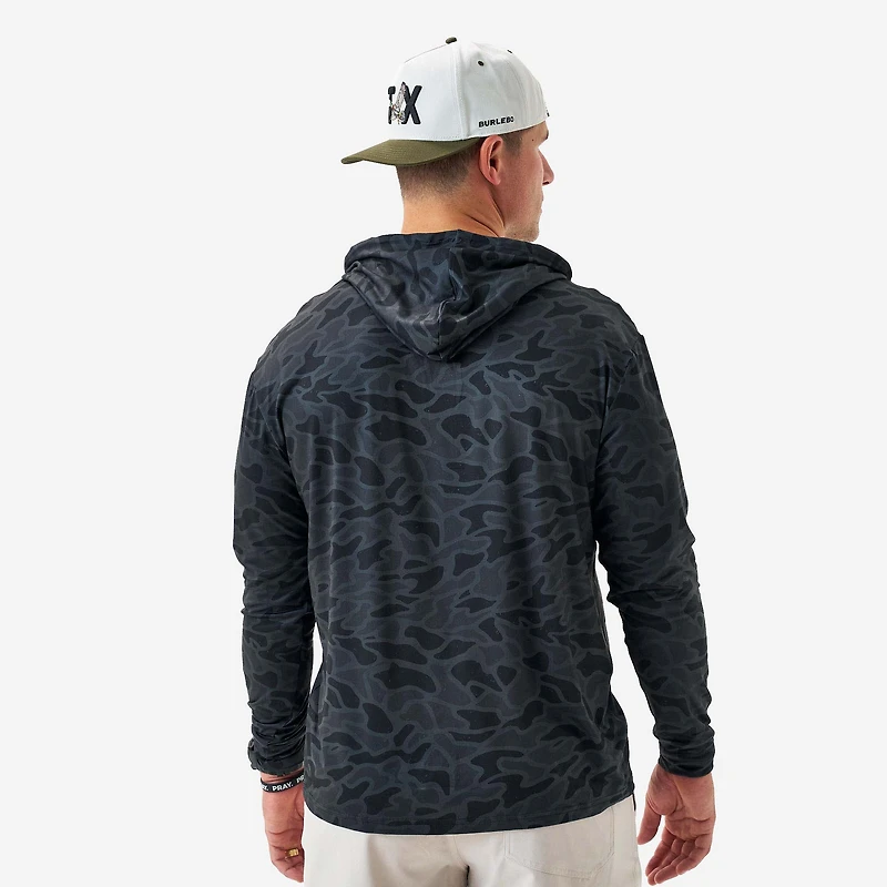 Black Camo Performance Hoodie