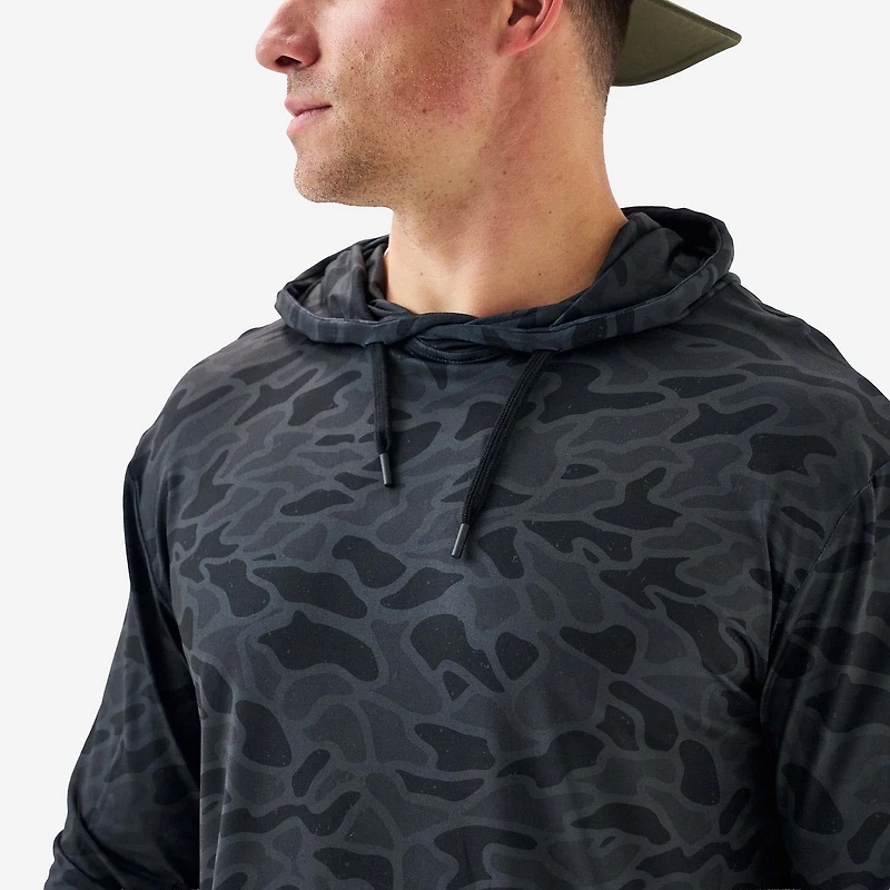 Black Camo Performance Hoodie