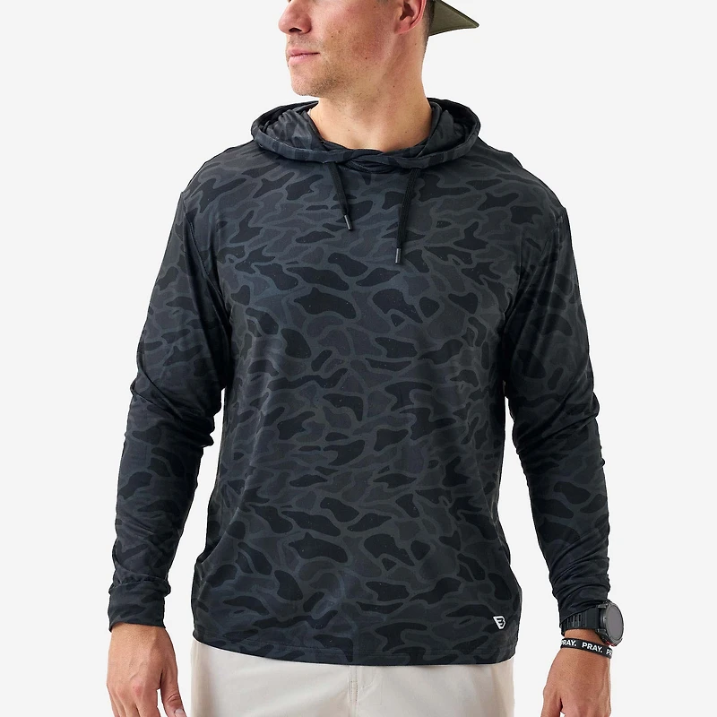 Black Camo Performance Hoodie