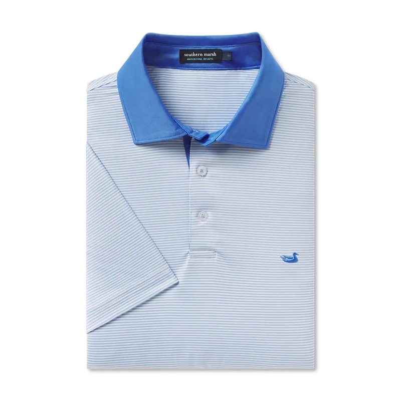 Bermuda Hampton Stripe Performance Polo