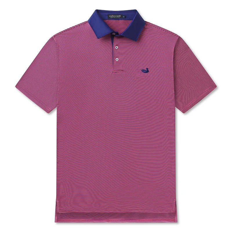 Bermuda Hampton Stripe Performance Polo