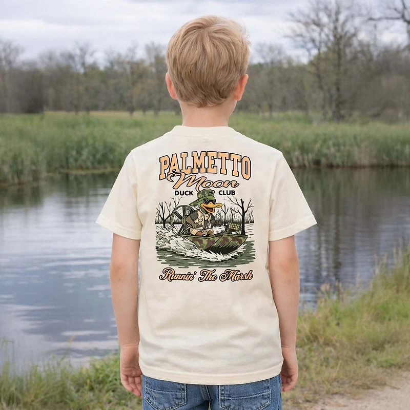 Youth Runnin' The Marsh Short Sleeve T-Shirt