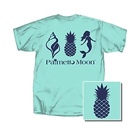 Girls Saltwater Trio Short Sleeve T-Shirt