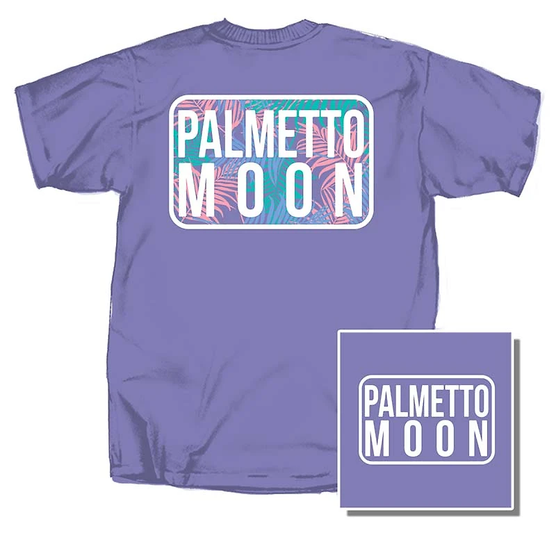 Palmetto Light Short Sleeve T-Shirt Violet