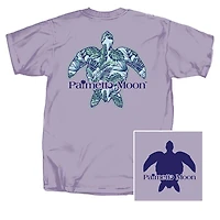 Tropical Leaf Turtle Short Sleeve T-Shirt