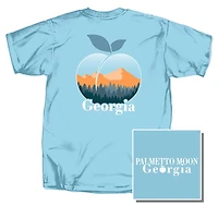 Georgia Mountain Peach Short Sleeve T-Shirt