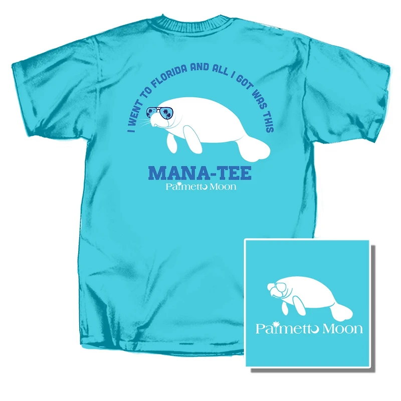 Florida Manatee Short Sleeve T-Shirt