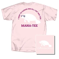 Florida Manatee Short Sleeve T-Shirt
