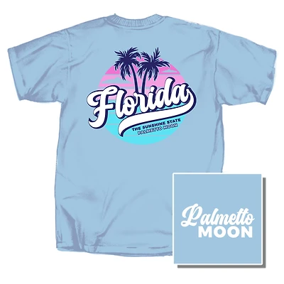 Florida Script Circle Short Sleeve T-Shirt