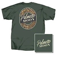 Grassy Camo Badge Short Sleeve T-Shirt