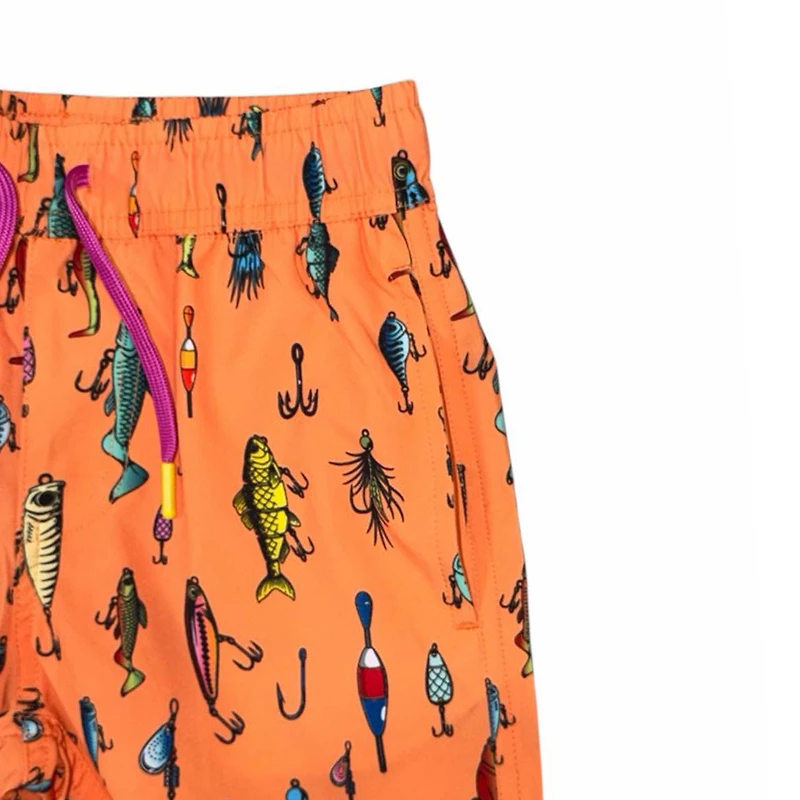 Youth Fishing Lures Swim Trunks