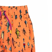 Youth Fishing Lures Swim Trunks