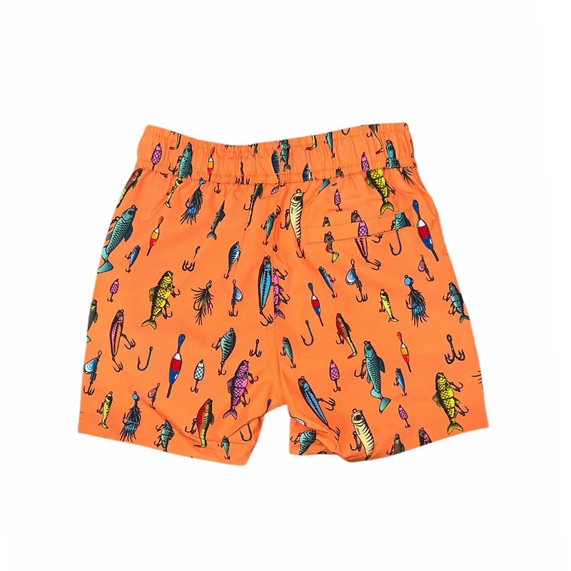Youth Fishing Lures Swim Trunks