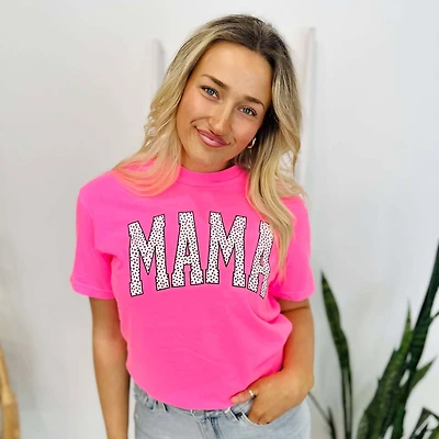 Polka Dot Mama Short Sleeve T-Shirt