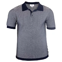 Men's Short Sleeve Sweater Polo