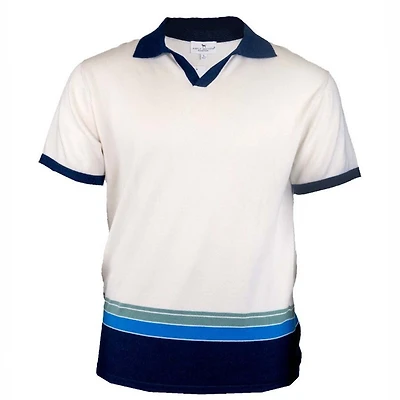Men's Short Sleeve Sweater Polo