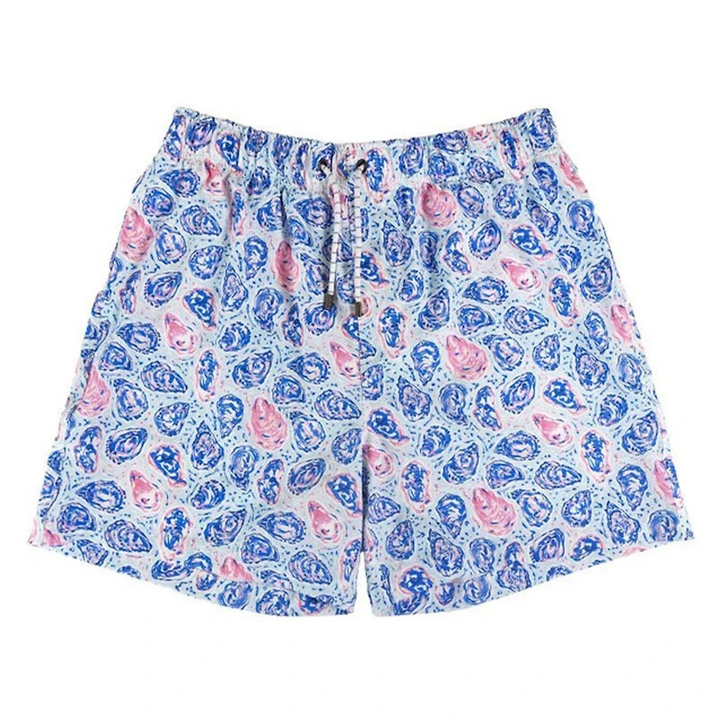 Men's Printed Seersucker Shorts