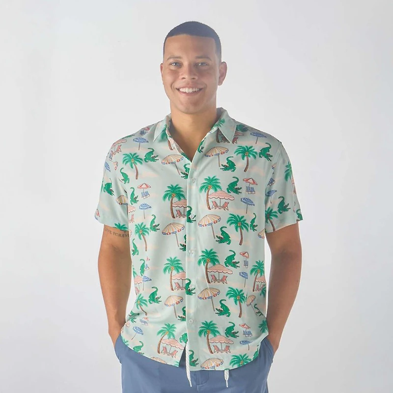 Men's Coastal Button Down Shirt