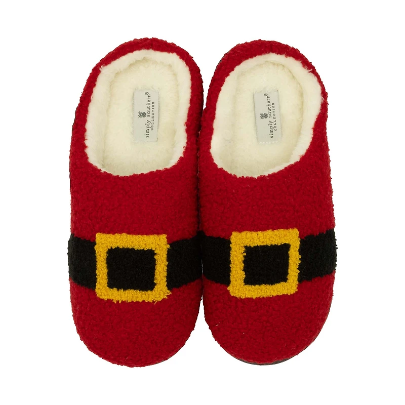 Santa Belt Slippers