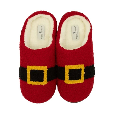 Santa Belt Slippers