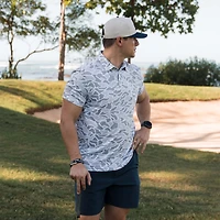 White Camo Performance Polo