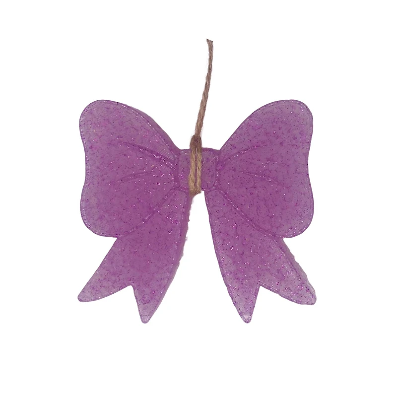 Sparkle Bow Freshie in Purple